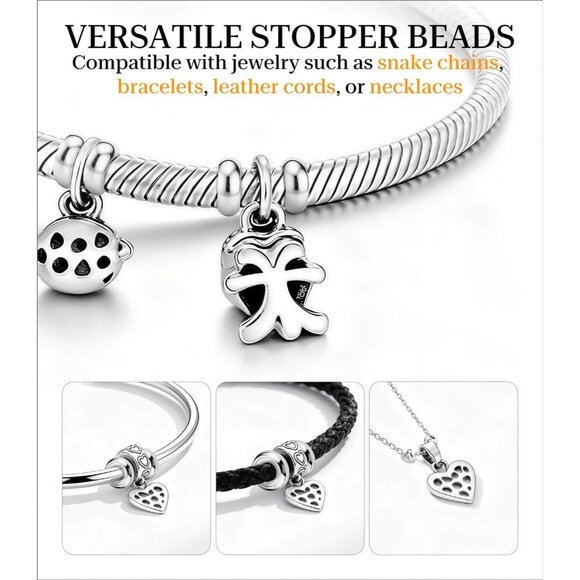 Sterling Silver Round Spacer Beads for Bracelets, 10pcs, 3.5mm diameter, versati - Picture 6 of 6